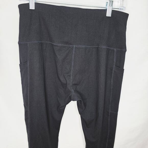 Shapermint Essential Black Women's Elastic Waist Leggings Size XL Athletic - Picture 8 of 9